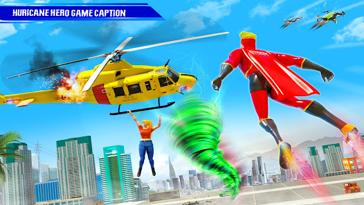 Hurricane Hero: Superhero Game  screenshots 10