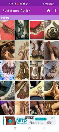 Foot Henna Designのおすすめ画像1
