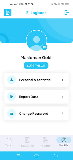 Android application E-Logbook FK UMI screenshort