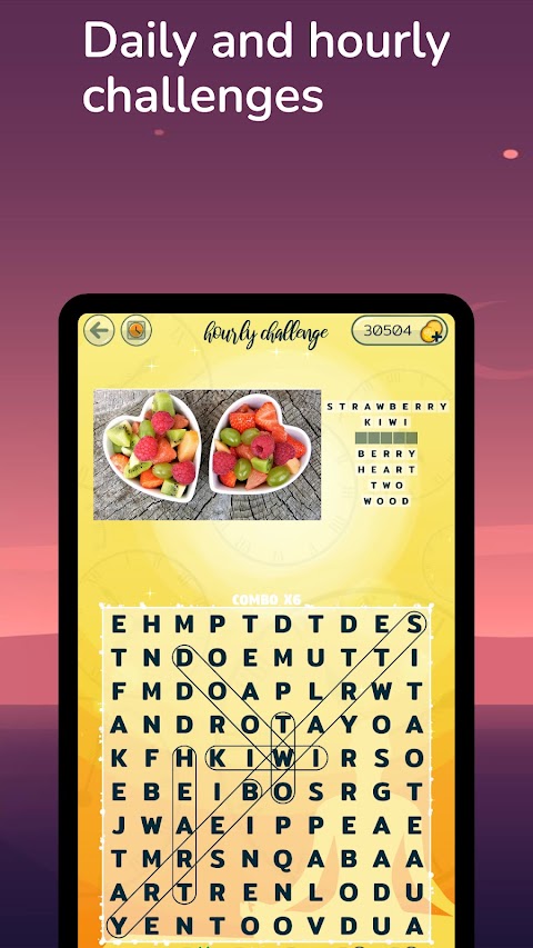 Word Search Pictures Crosswordのおすすめ画像4