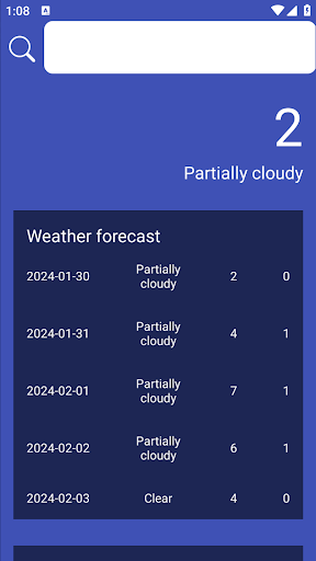 IWeather Screen 3
