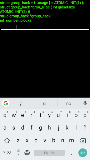 Like a hacker Screen 2