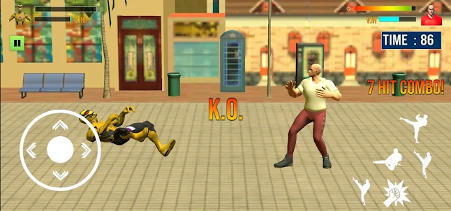 kung fu karate: Fighting games