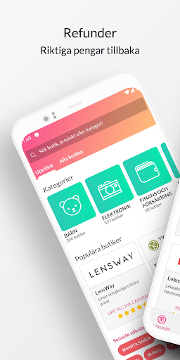 Android application Refunder Plugin screenshort