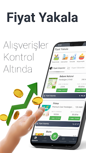 Android application Fiyat Yakala screenshort