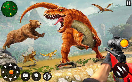 Wild Dino Hunting Zoo Games 1.45 screenshots 2