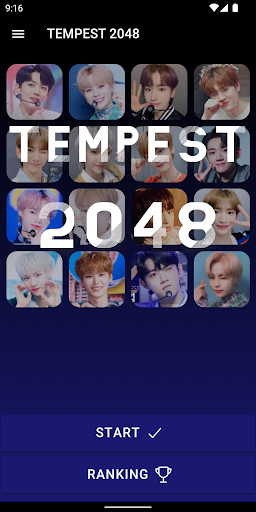 Android application TEMPEST 2048 Game screenshort