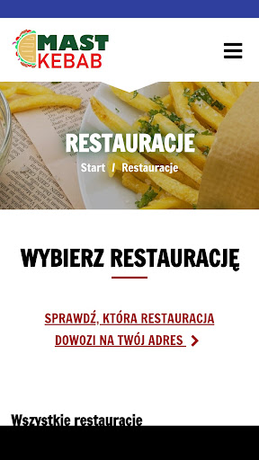 Android application Mast Kebab screenshort