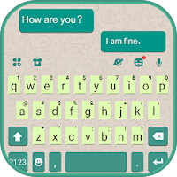 Тема для клавиатуры Messenger Chat Sms
