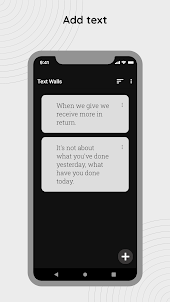Text Walls - Text Wallpaper