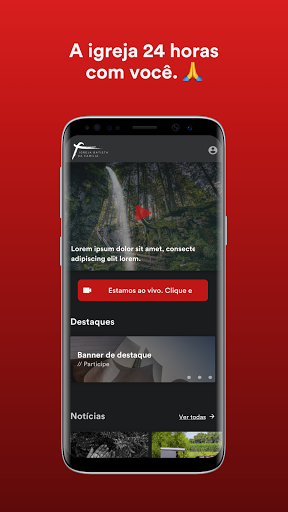 Android application IBF - Igreja Batista da Famíli screenshort