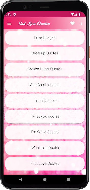 Sad Love Quotes & Broken Heart - 3.3.5 - (Android)