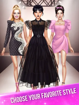 Game screenshot Fashion Dress Up Beauty Salon mod apk