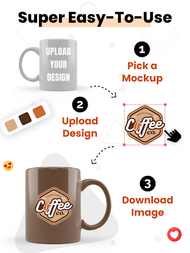 Screenshot of Mockup Creator, T-shirt Design