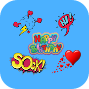 Stickers pack for whatsapp,WAStickerApps  Icon