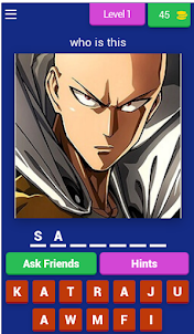 One Punch-Man Character Quiz