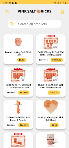Pink Salt Bricks Screen 2