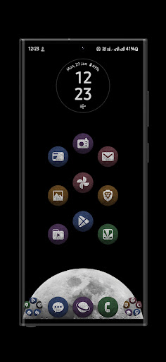 Screenshot of Moonlight Colors Icon Pack