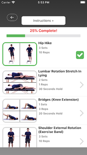 Android application Streamline Sports PT screenshort