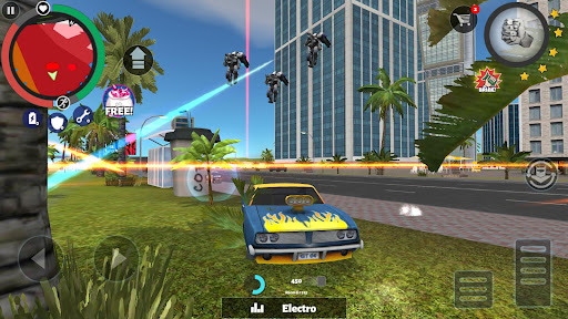 Robot Car - Action - games