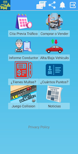 Android application Cita DGT Trámites Guía Ayuda screenshort