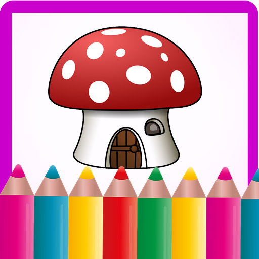 Mushroom Coloring Games  Icon