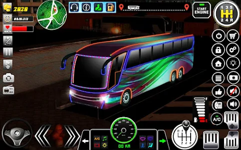 오르막 버스 게임 시뮬레이터