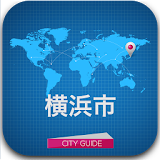 Yokohama Guide Map & Hotels icon