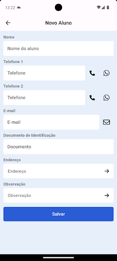 Controle Alunos e Frequência screenshot 1