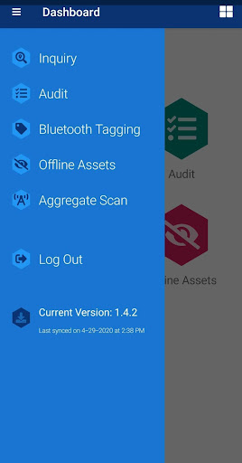 Android application Apptricity Mobile Asset screenshort