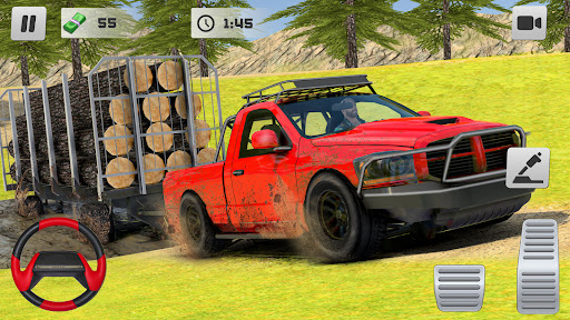 Offroad Jeep Driving Car Game Screen 3
