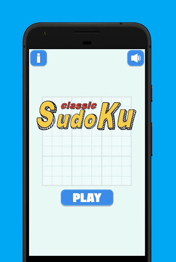 Android application Classic Sudoku Puzzles screenshort