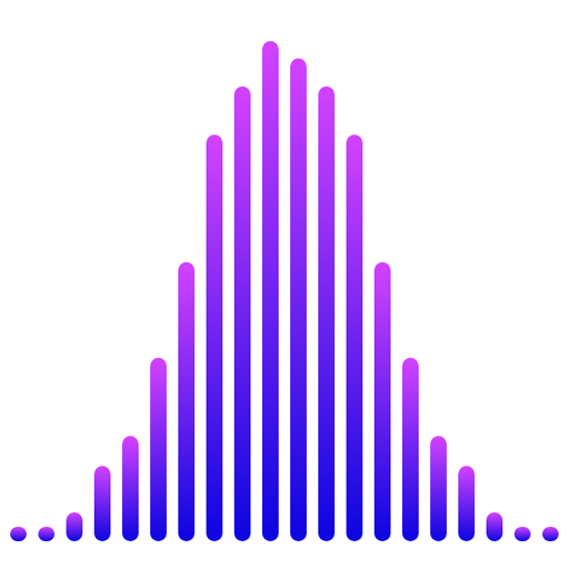 Binomial distribution logo