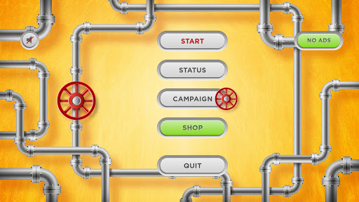 Android application Pipes Puzzle screenshort