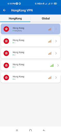 Hong Kong VPN - Fast & Secure Screen 2