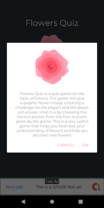 Flowers Quiz ALO789