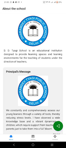 D D TYAGI PUBLIC SCHOOL Screen 2