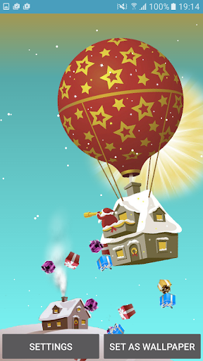 Santa Claus Background Screen 2
