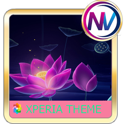 Lotus flower Xperia theme Download on Windows