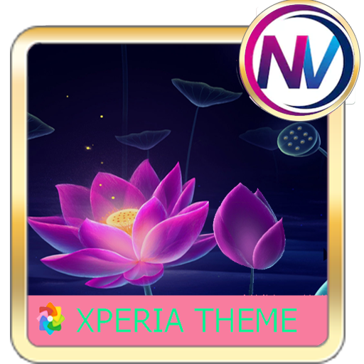 Lotus flower Xperia theme