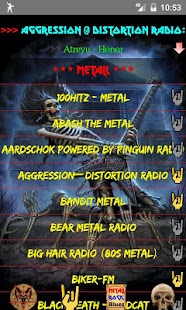 Brutal Metal and Rock Radio Screenshot
