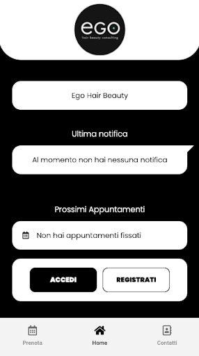 Ego Hair & Beauty Screen 2