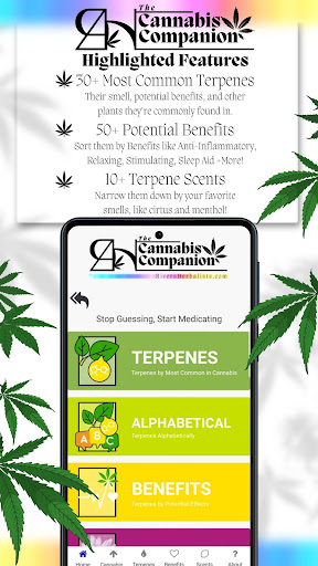 Android application RH Cannabis Companion screenshort