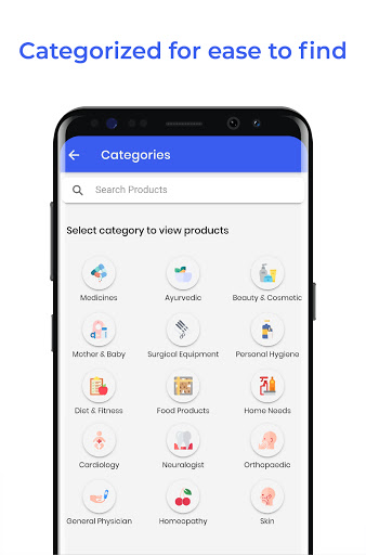 Android application Muthu Pharmacy screenshort