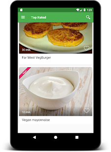 Recetas Vegetarianas y Veganas Screenshot