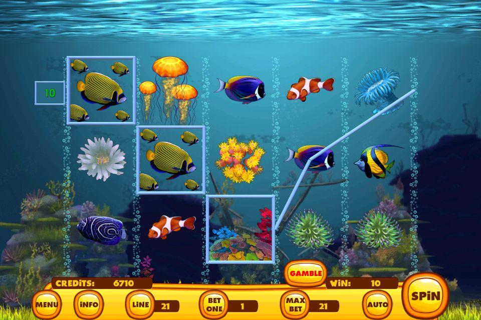Android application Yellow Fish Slot screenshort