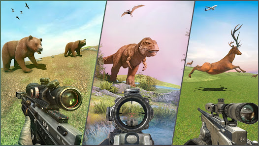Dino hunting Game: Fps Shooter apkdebit screenshots 9