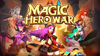 Game screenshot マジックヒーローウォー: IDLE 1k サモン hack