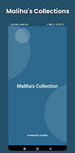 Android application Maliha's Collection screenshort