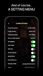 iCamera - En İyi Selfie ve Panorama Kamera HD Ekran Görüntüsü